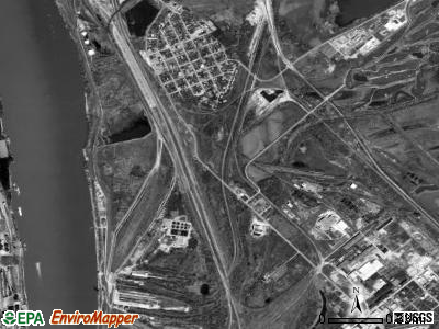 Stites township, Illinois satellite photo by USGS