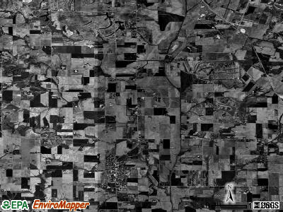 Smithton township, Illinois satellite photo by USGS