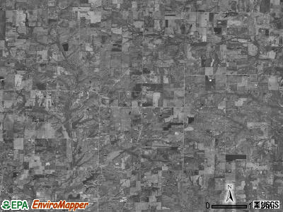 Field township, Illinois satellite photo by USGS