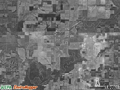 Massilon township, Illinois satellite photo by USGS