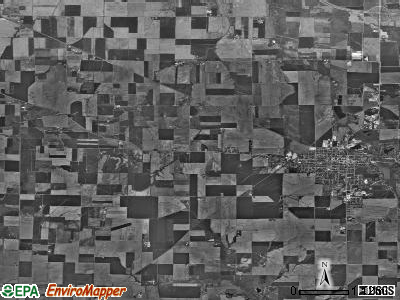 Nashville township, Illinois satellite photo by USGS