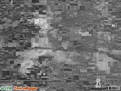 Orel township, Illinois satellite photo by USGS