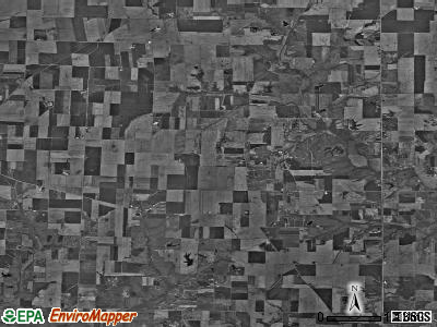 Pilot Knob township, Illinois satellite photo by USGS