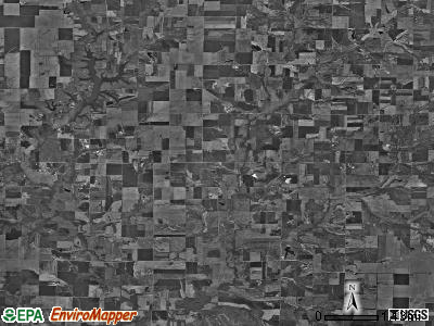 Bolo township, Illinois satellite photo by USGS