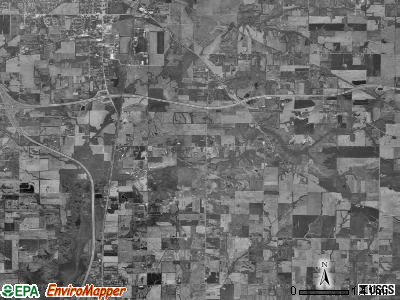 Dodds township, Illinois satellite photo by USGS