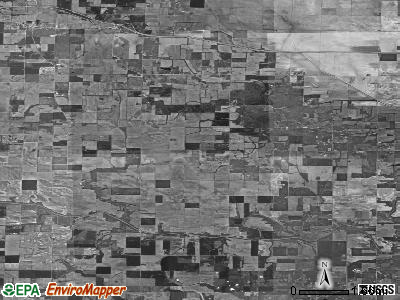 Burnt Prairie township, Illinois satellite photo by USGS
