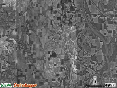 Phillips township, Illinois satellite photo by USGS