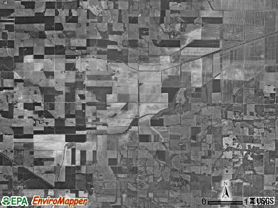 South Crouch township, Illinois satellite photo by USGS
