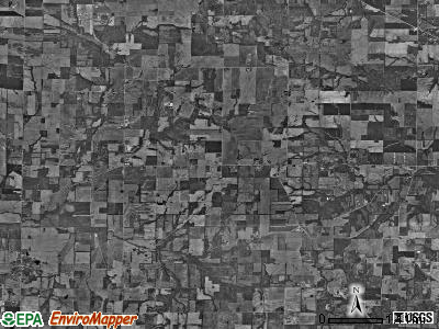 Knight Prairie township, Illinois satellite photo by USGS