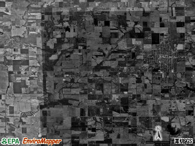 Goode township, Illinois satellite photo by USGS