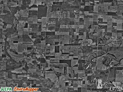 Vergennes township, Illinois satellite photo by USGS