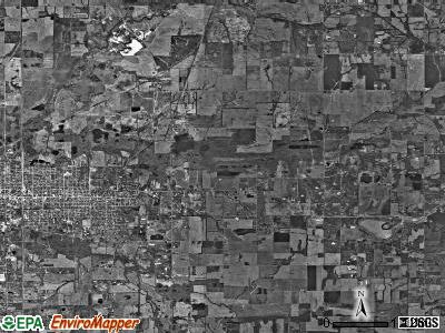 Frankfort township, Illinois satellite photo by USGS