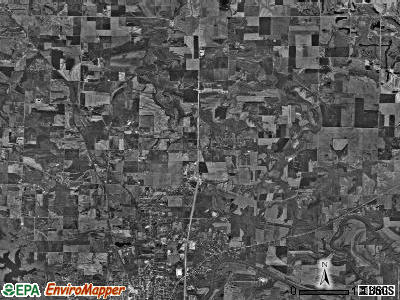 Somerset township, Illinois satellite photo by USGS