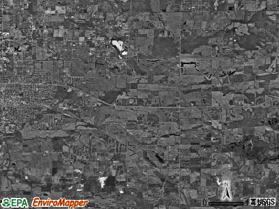 East Marion township, Illinois satellite photo by USGS