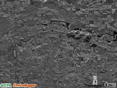 Stonefort township, Illinois satellite photo by USGS