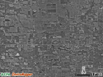 Union township, Indiana satellite photo by USGS