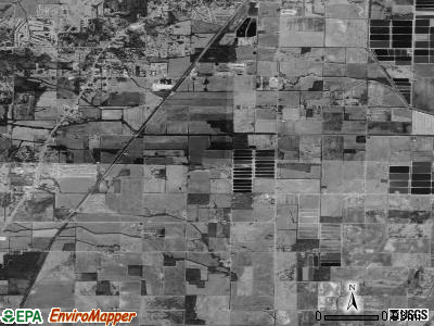 Collier township, Arkansas satellite photo by USGS