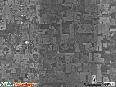 Lake township, Indiana satellite photo by USGS
