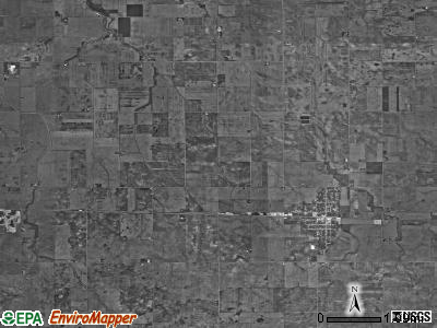 Grant township, Indiana satellite photo by USGS
