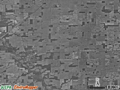 Salamonie township, Indiana satellite photo by USGS