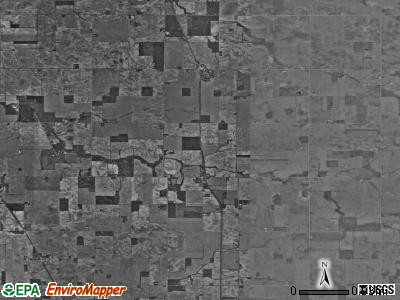 Owen township, Indiana satellite photo by USGS