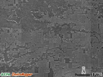Brown township, Indiana satellite photo by USGS