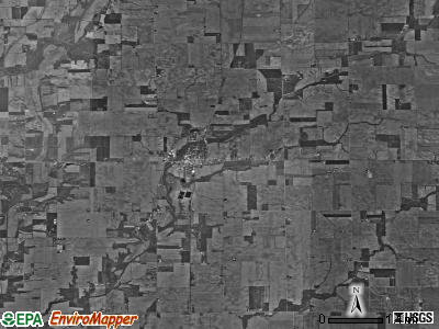 Anderson township, Indiana satellite photo by USGS