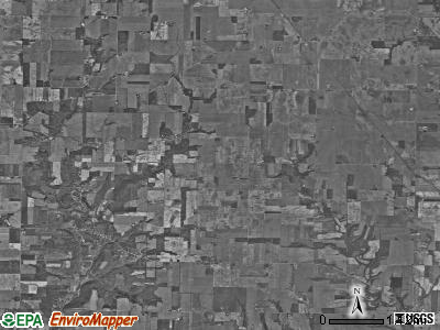 Springfield township, Indiana satellite photo by USGS