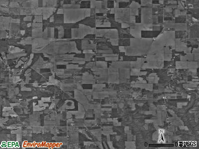 Harrison township, Indiana satellite photo by USGS