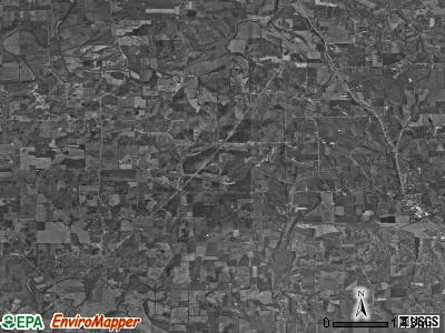 Pierce township, Indiana satellite photo by USGS