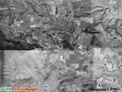 Timbo township, Arkansas satellite photo by USGS