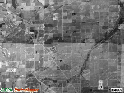 Maumelle township, Arkansas satellite photo by USGS