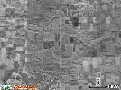 Etna township, Iowa satellite photo by USGS