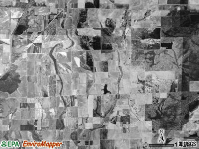 Dobson township, Arkansas satellite photo by USGS