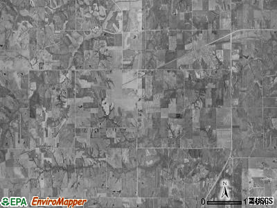 West Grove township, Iowa satellite photo by USGS