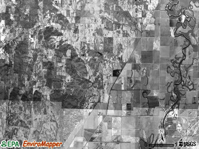 Richardson township, Arkansas satellite photo by USGS