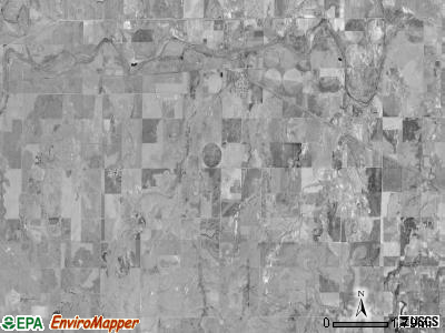Wildhorse township, Kansas satellite photo by USGS
