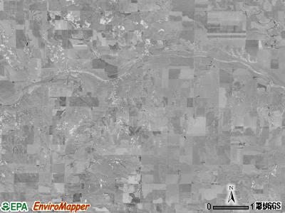 Franklin township, Kansas satellite photo by USGS