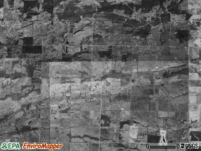 Weaver township, Arkansas satellite photo by USGS