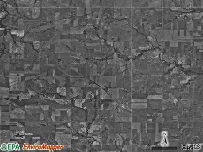 Lehigh township, Kansas satellite photo by USGS