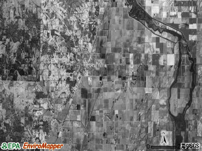 St. Francis township, Arkansas satellite photo by USGS