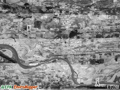 Welborn township, Arkansas satellite photo by USGS