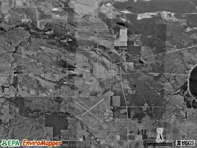 McKinley township, Michigan satellite photo by USGS
