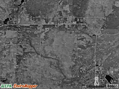 Avery township, Michigan satellite photo by USGS