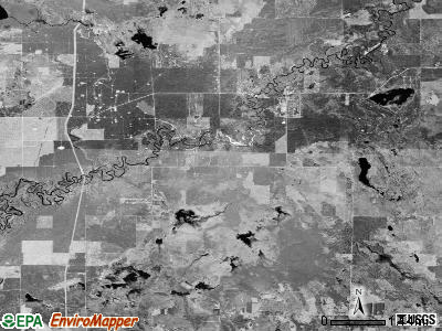 Summerfield township, Michigan satellite photo by USGS