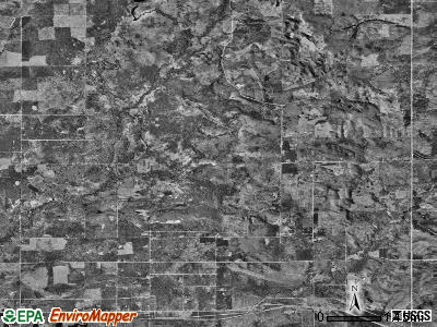 Cherry Valley township, Michigan satellite photo by USGS