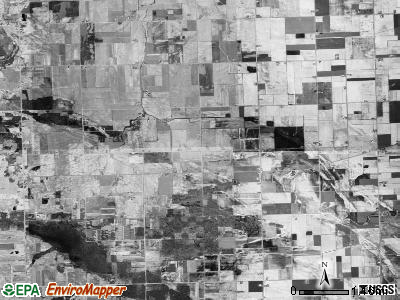 Sigel township, Michigan satellite photo by USGS