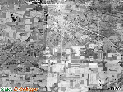 Wise township, Michigan satellite photo by USGS
