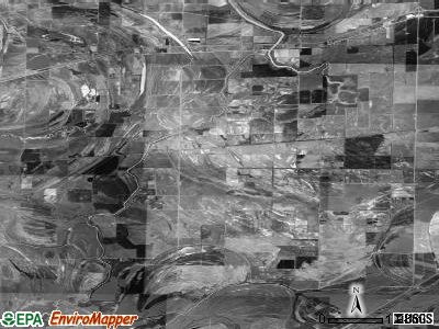 Heth township, Arkansas satellite photo by USGS