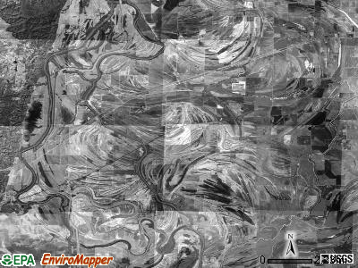 Griggs township, Arkansas satellite photo by USGS
